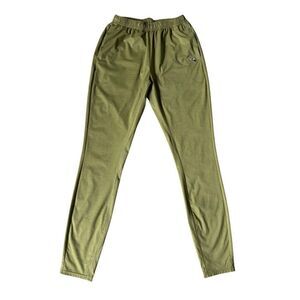 Tracksmith Women’s Session Pants size XS Yellow Green Athletic Running